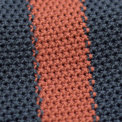 Stripes Knitted Color-Block Hooded Sweater