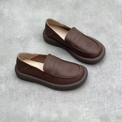 Women Elegant Soft Slip-On Loafer Shoes